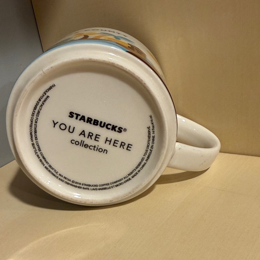 Starbucks Orange County You Are Here Collection Ceramic Mug 14oz. 2016 - Picture 3 of 3